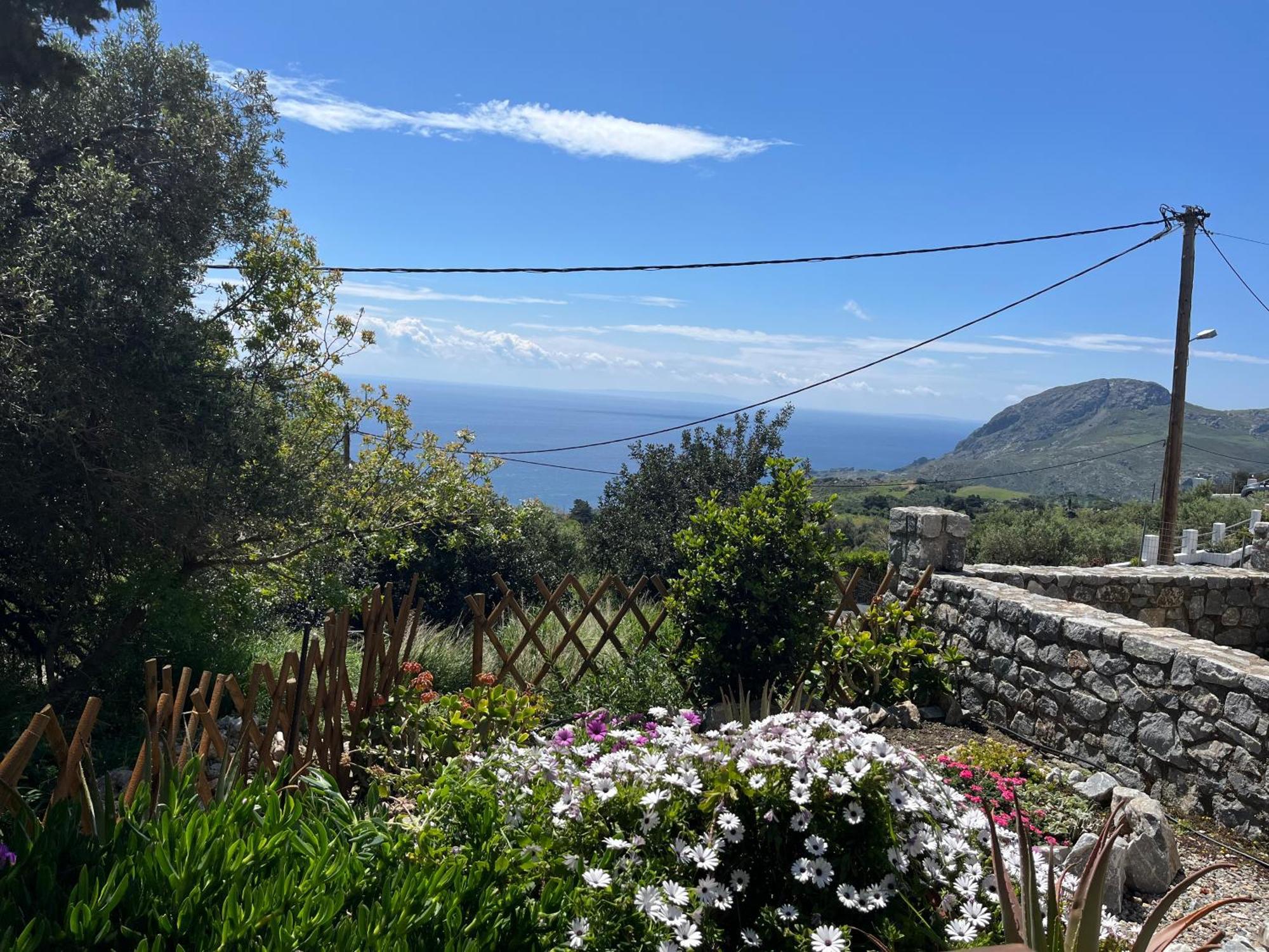 Petasos House - Garden - Sea View Villa Sellía Eksteriør billede